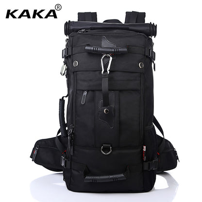 KAKA Men Backpack Travel Bag – Large Capacity Versatile Utility Mountaineering