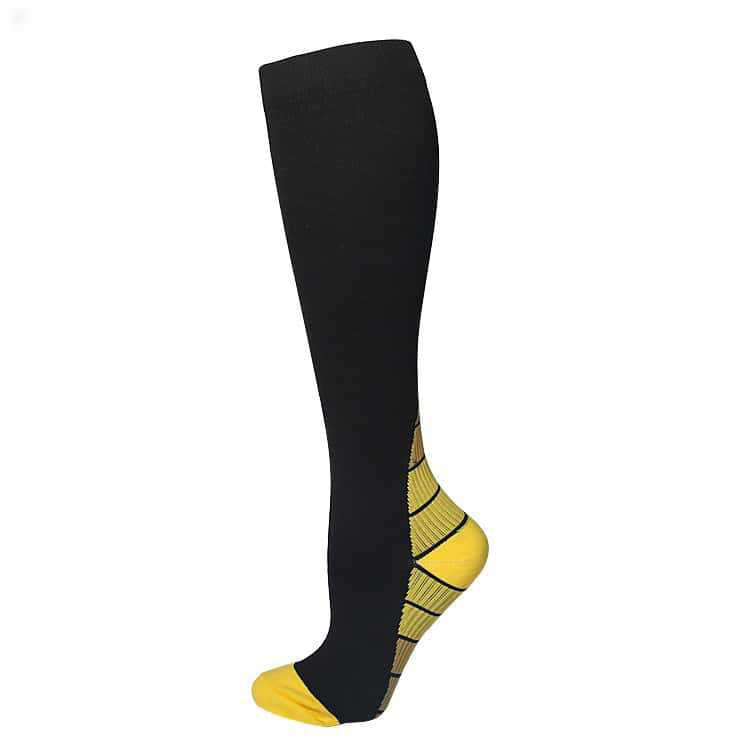 Professional Women's Long Compression Socks - High Elastic Sports Pressure Socks