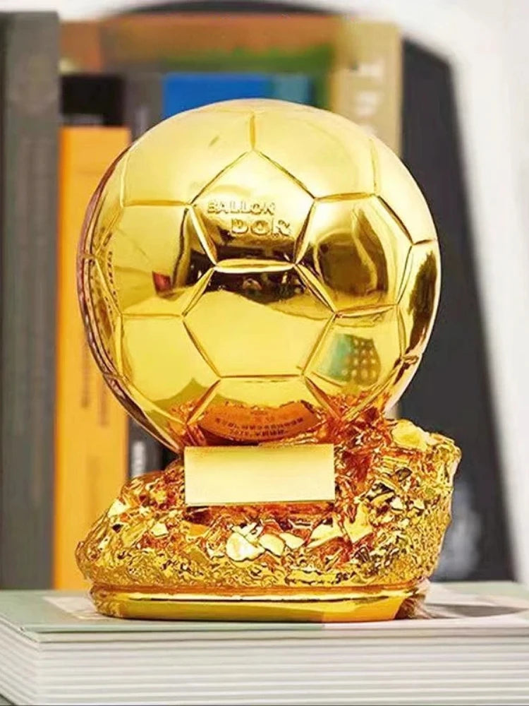 European Football Golden Ball Award Trophy - Ballon d'Or Replica Souvenir