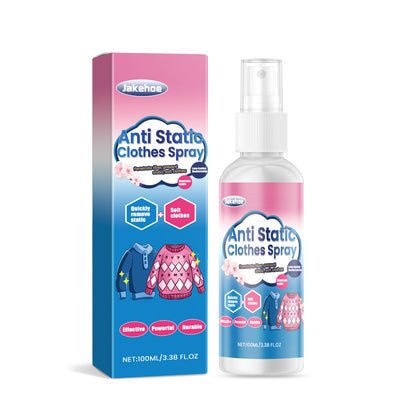 Clothing Anti-Static and Wrinkle Release Spray for Smooth, Static-Free Fabric