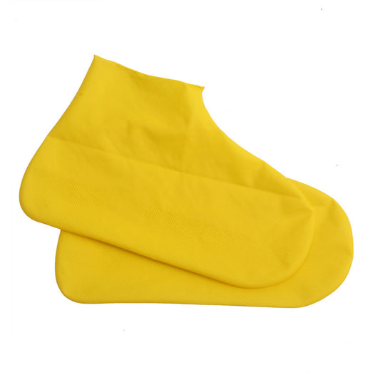 Reusable Anti-Slip Waterproof Silicone Rubber Rain Shoe Covers (Outdoor)