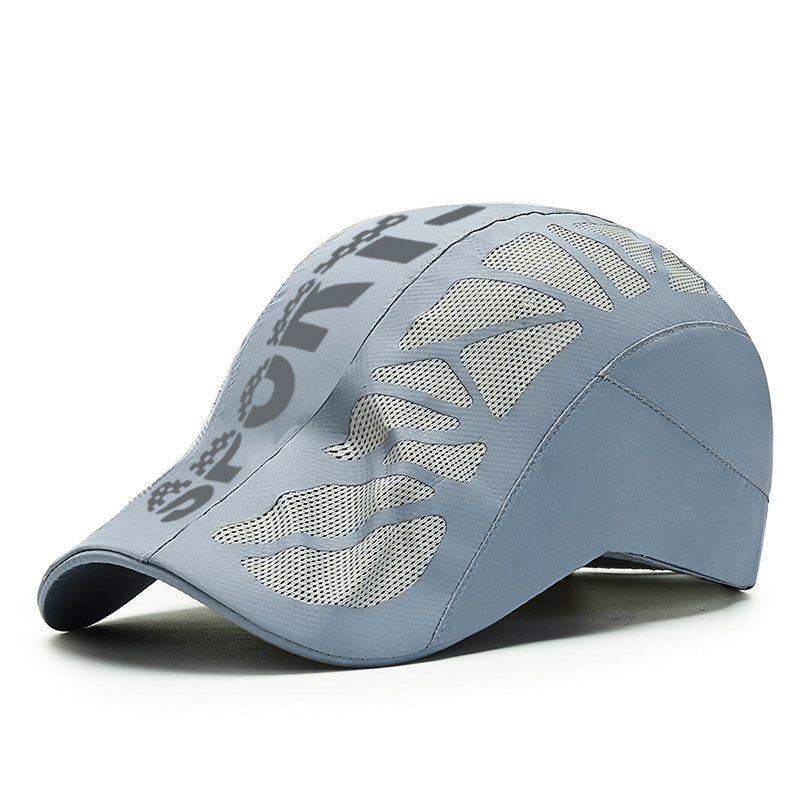 Men's Breathable Mesh Quick-Dry Baseball Cap | Summer Outdoor Sun Protection Forward Cap
