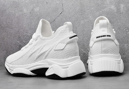 Summer 10CM Height Increasing Men's Shoes (Breathable Fly Woven Mesh)