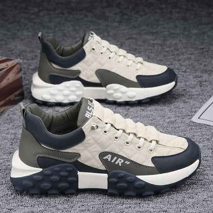 Men's Travel Leisure Sports Canvas Shoes (Chunky Sole Sneaker)