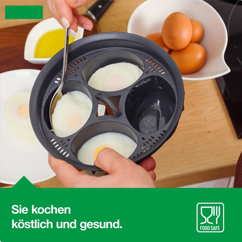 Multi-functional Steam Basket for Thermomix | Food Grade Silicone Egg Molds & Pastry Accessory