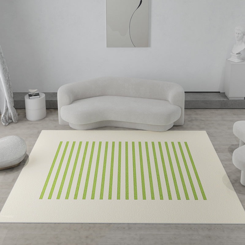 Modern Rainbow Children's Room Rug – Non-Slip Soft Imitation Cashmere Carpet for Kids Playing & Climbing