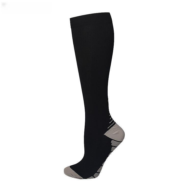 Professional Women's Long Compression Socks - High Elastic Sports Pressure Socks