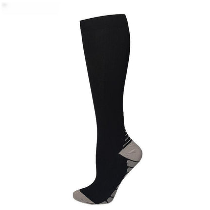 Professional Women's Long Compression Socks - High Elastic Sports Pressure Socks