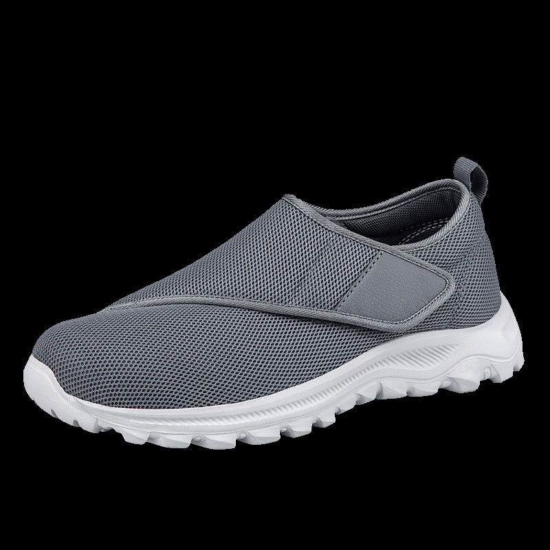 Non-Slip Senior Walking Shoes – Comfortable Wide-Fit Orthopedic Sneakers for Swollen Feet & Hallux Valgus Relief