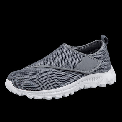 Non-Slip Senior Walking Shoes – Comfortable Wide-Fit Orthopedic Sneakers for Swollen Feet & Hallux Valgus Relief