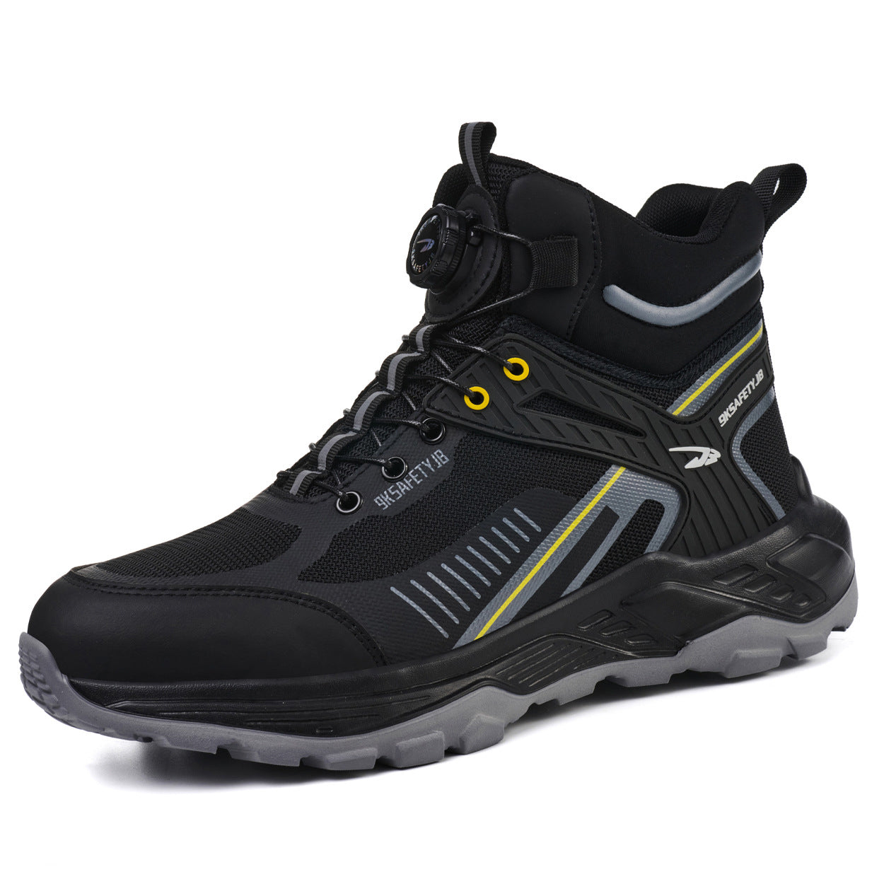 Heavy Duty Steel Toe Safety Boots – Anti-Smashing & Anti-Piercing Construction Work Shoes for Men