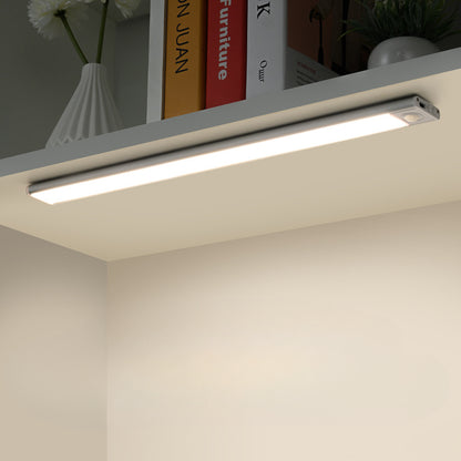 Intelligent Wireless Magnetic LED Strip Light / Rechargeable Human Body Sensing Under Cabinet Light with 3 Color Adjustable