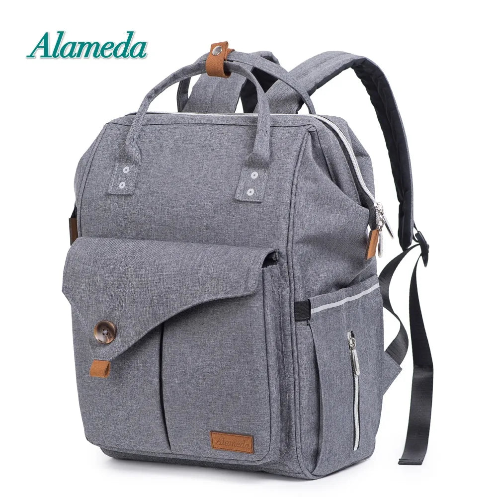 Alameda Fashion Mummy Maternity Bag – Multi-function Diaper Bag Backpack