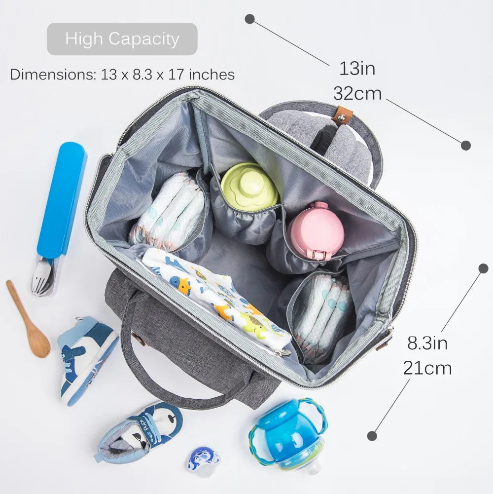 Alameda Fashion Mummy Maternity Bag – Multi-function Diaper Bag Backpack