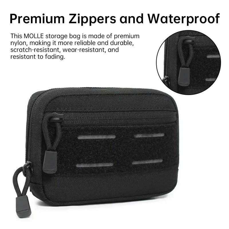 MOLLE Tactical EDC Admin Pouch | Multifunctional Waist Pack for Outdoor, Camping & Hunting
