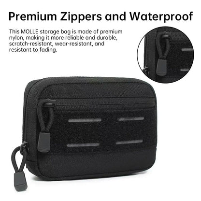 MOLLE Tactical EDC Admin Pouch | Multifunctional Waist Pack for Outdoor, Camping & Hunting