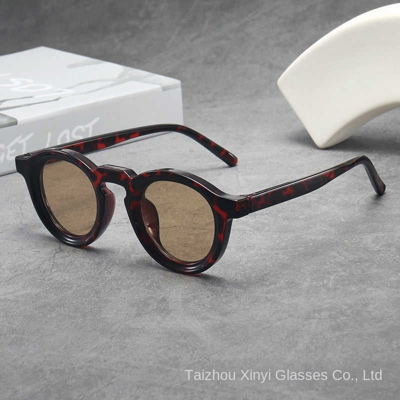 Vintage Round Small Frame Sunglasses | Unisex Fashion UV Protection Shades