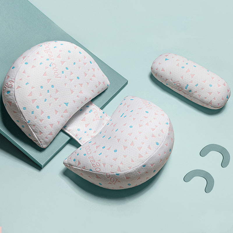 Adjustable Probiotic Maternity Pillow | Waist & Belly Support Cushion for Comfortable Pregnancy Sleep