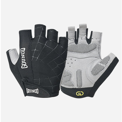 Spider Web Fitness Gloves with Thickened Anti-Slip Palm - Wear-Resistant Sports Gear