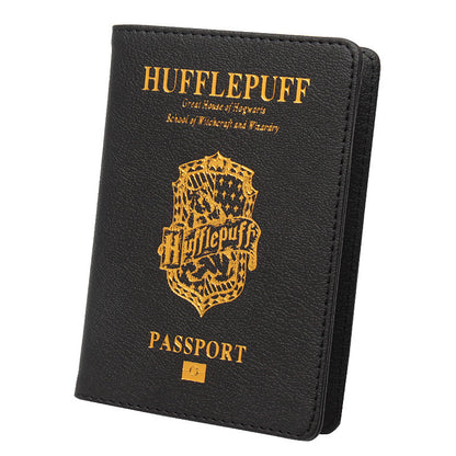 Marvel/DC Hero Inspired Passport Holder & Ticket Wallet (Red) - Travel Document Organizer