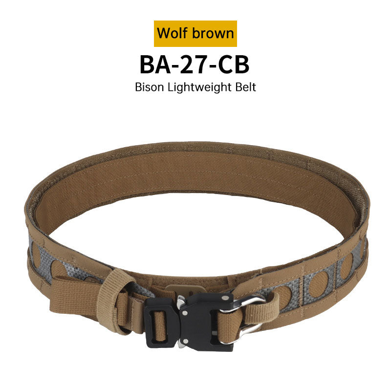 Tactical Two-Layer Battle Belt | Quick Detach Metal Buckle Combat Belt