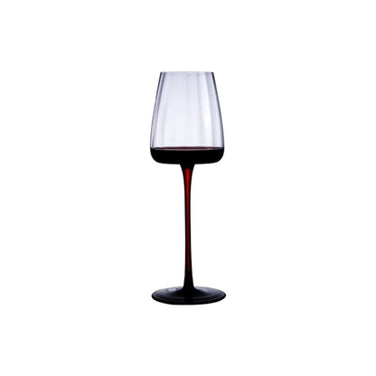 Elegant Creative Black Bow Tie Crystal Wine Glass | High-End Burgundy & Champagne Goblet