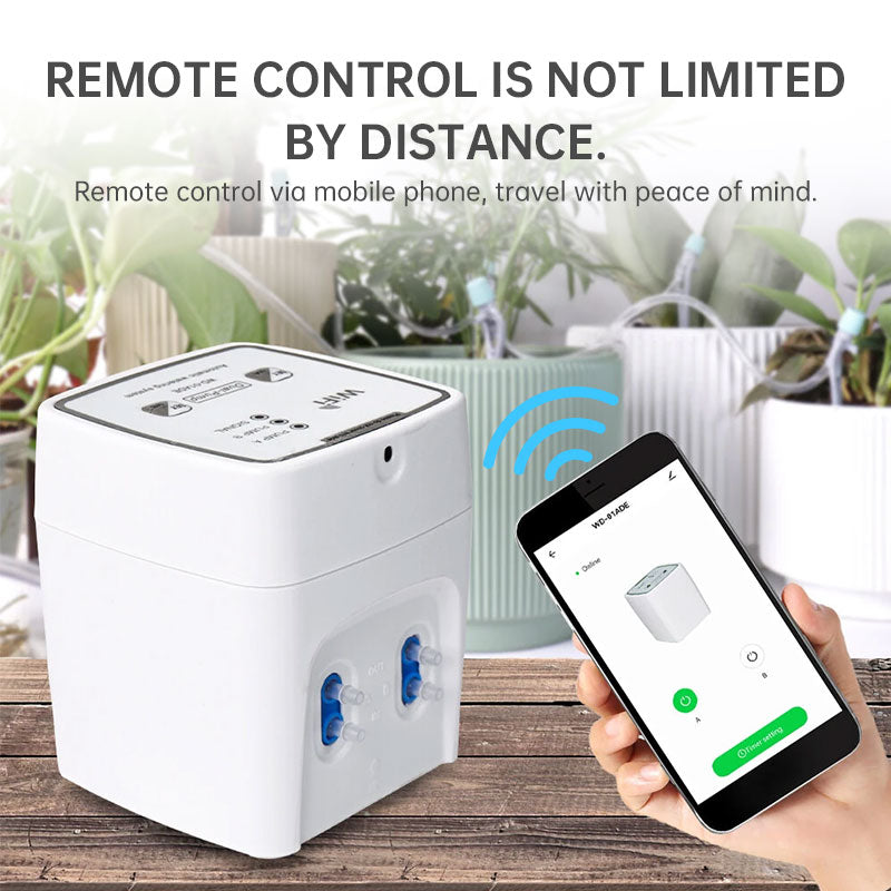 Automatic WiFi Smart Irrigation System with Dual Pump & App Control