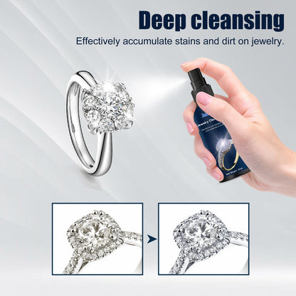 Instant Jewelry Cleaner Spray - Fast Shine & Deep Cleaning for Gold, Silver & Diamonds