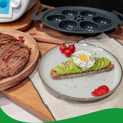 Multi-functional Steam Basket for Thermomix | Food Grade Silicone Egg Molds & Pastry Accessory