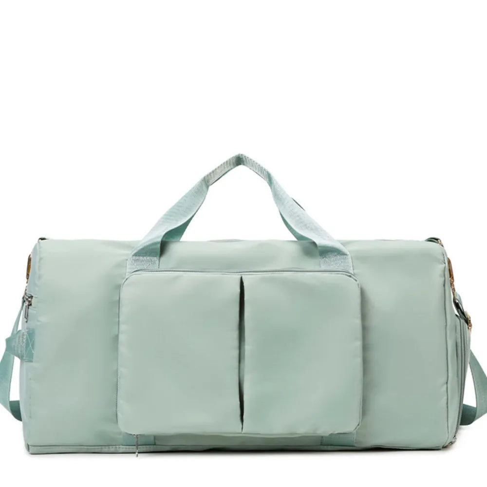 Wet and Dry Separation Travel Duffel Bag (Gym/Overnight Use)