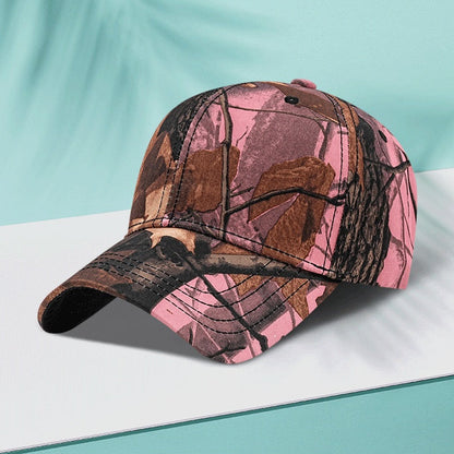 Men's Camouflage Baseball Cap | Outdoor Sun Protection Hunting & Fishing Adjustable Hat