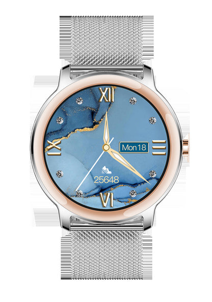 R18 Luxury Ladies Smart Watch - 1.09" Full Touch Ultra-Thin Screen