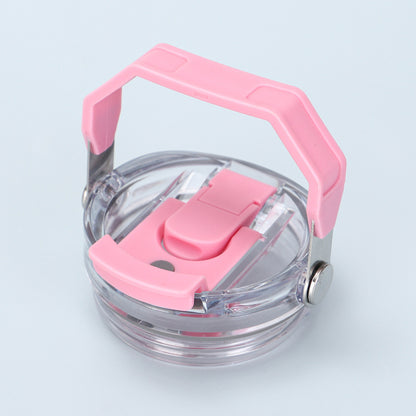 Reusable Leak-Proof Replacement Lid with Straw Hole for 30oz Stanley Tumbler - BPA-Free & Dishwasher Safe