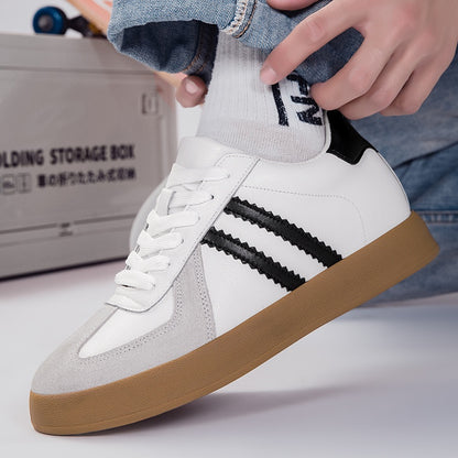 Men's Invisible Height-Increasing Shoes - 8CM Lift Fashion Sports Derby Sneakers