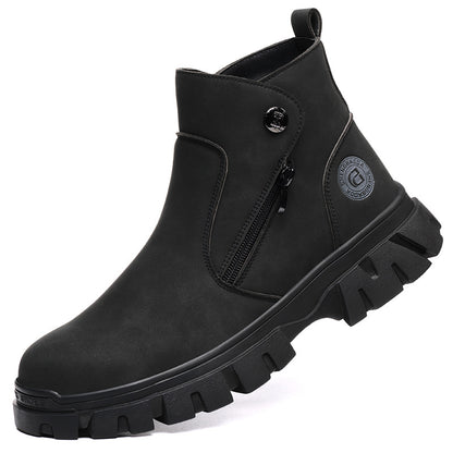 Welders' Labor Protection Anti Smashing and Anti Piercing Safety Shoes