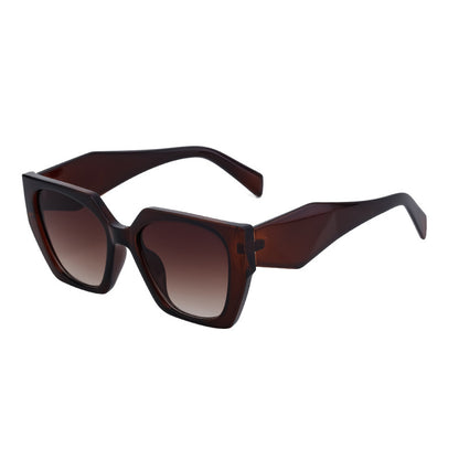 New Fashion Cat-Eye Wide Temple Sunglasses for Women