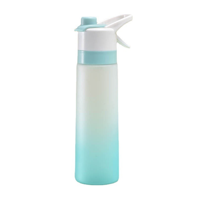 700ml Frosted Spray Water Bottle - Outdoor Sports Cooling Kettle