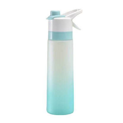 700ml Frosted Spray Water Bottle - Outdoor Sports Cooling Kettle