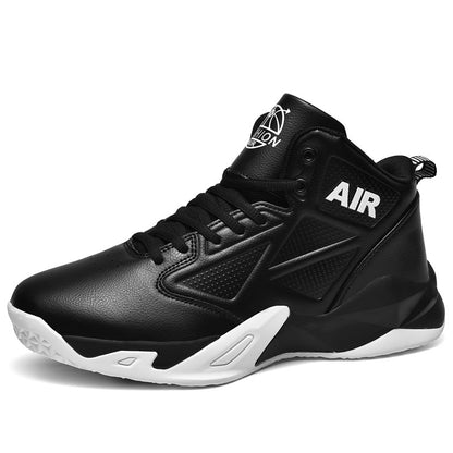 Men's Mid Top Basketball Shoes - High Performance Casual Sports Running Sneakers