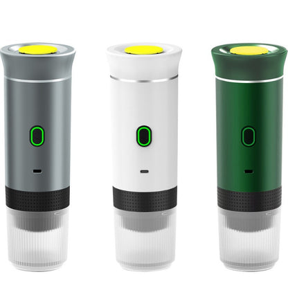 Portable Electric Espresso Machine - Small Wireless Capsule Coffee Maker for Travel & Office