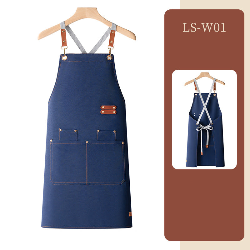 Stylish Professional Chef Apron for Kitchen & Catering | Stain-Resistant Waterproof Workwear