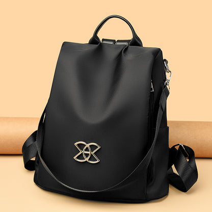 Luxury Travel Backpack for Women - Elegant Fashion Shoulder Bag & Anti-Theft Rucksack