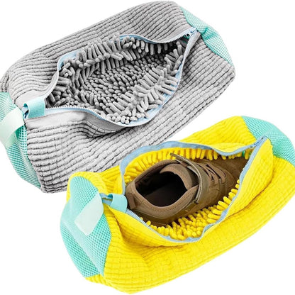 Anti-Deformation Shoe Washing Bag – Protective Mesh Laundry Bag for Sneakers & Delicate Shoes