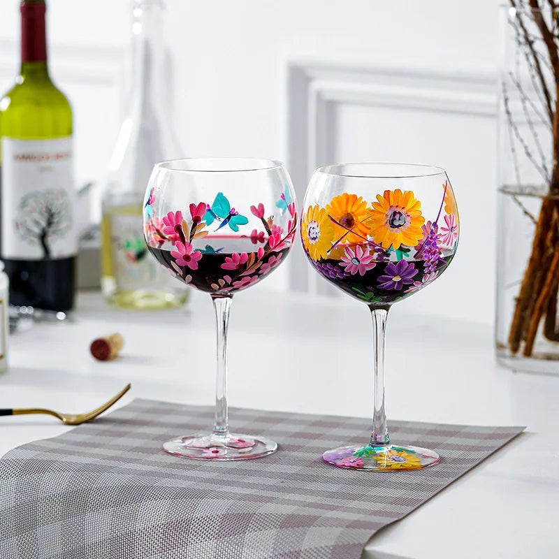 Creative Crystal Glass Champagne/Wine Drinkware for Household Use