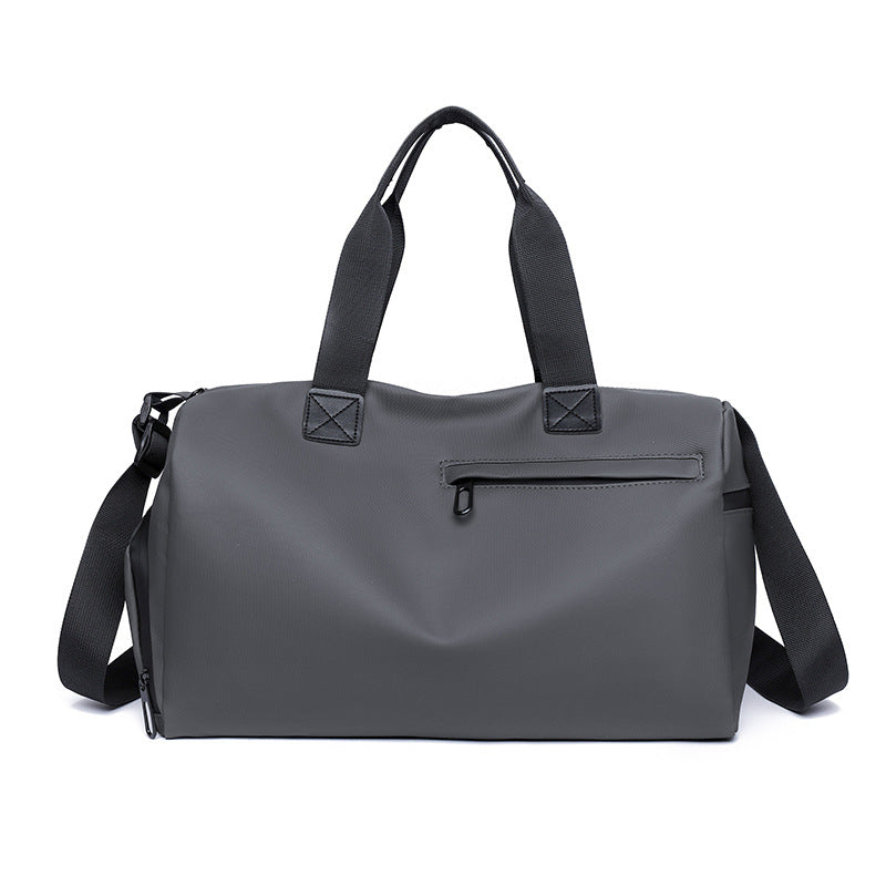 Waterproof Dry/Wet Separation Travel & Sports Duffel Bag (Pink)