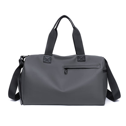 Waterproof Dry/Wet Separation Travel & Sports Duffel Bag (Pink)