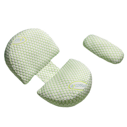 Adjustable Probiotic Maternity Pillow | Waist & Belly Support Cushion for Comfortable Pregnancy Sleep