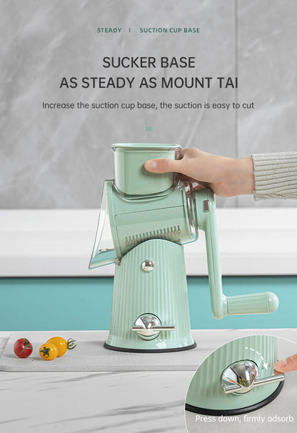 Professional Kitchen Shredder with Strong Suction Base
