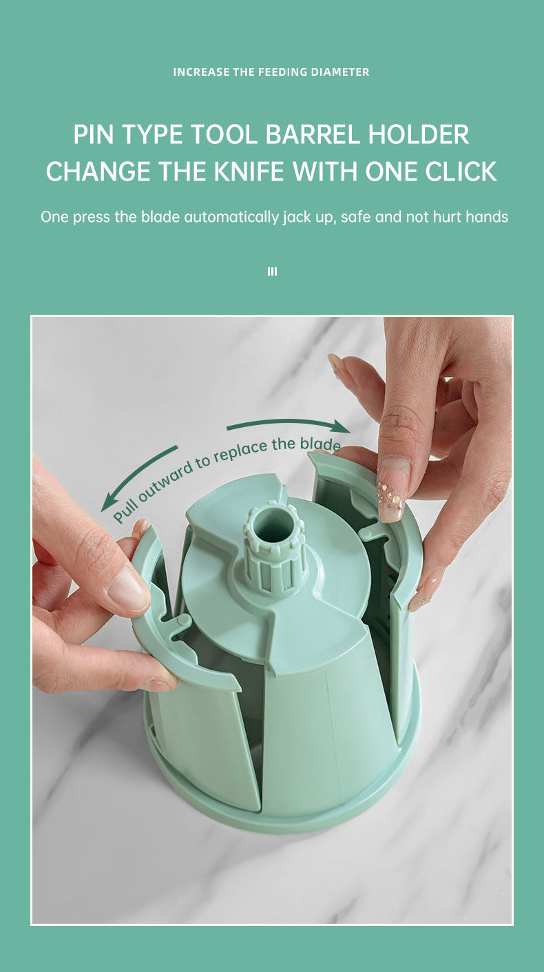 Professional Kitchen Shredder with Strong Suction Base