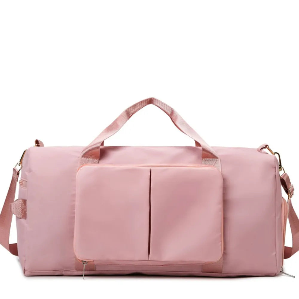 Wet and Dry Separation Travel Duffel Bag (Gym/Overnight Use)